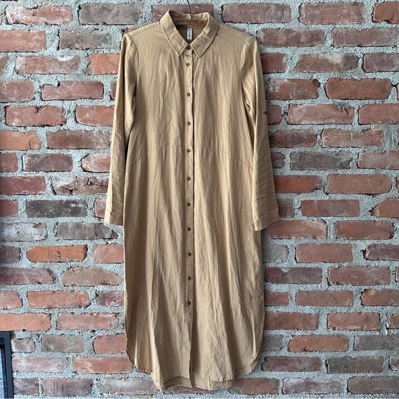 Soya Concept | Button Down Midi Dress - Picture 3 of 7